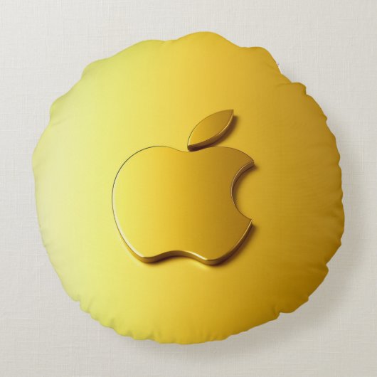 Aplle Rond Kussen (Achterkant)