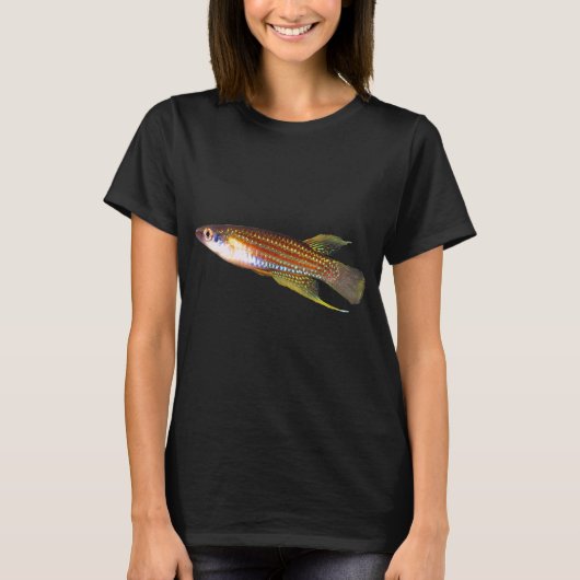Aplocheilus parvus Killifish T-shirt (Voorkant)