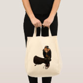 Aplomado Falcon over handschoen Tote Bag (Voorkant (product))