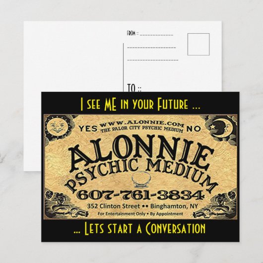 APM Post-kaart Briefkaart (Voorkant / Achterkant)