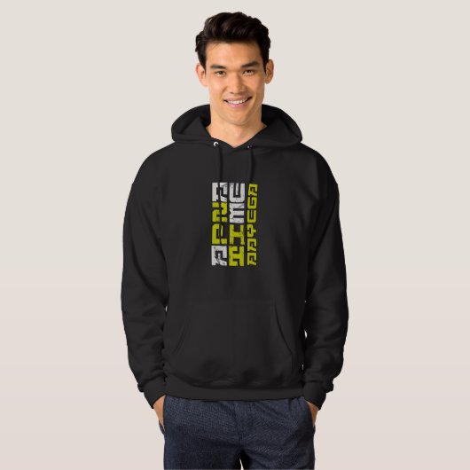 Apna Time Aayega Bollywood Quote Motivational Insp Hoodie (Voorkant volledig)