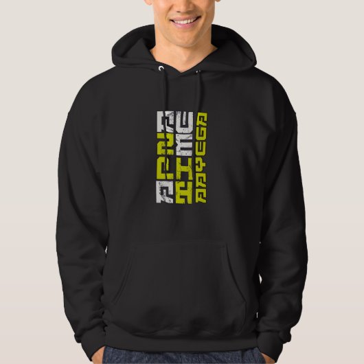 Apna Time Aayega Bollywood Quote Motivational Insp Hoodie (Voorkant)