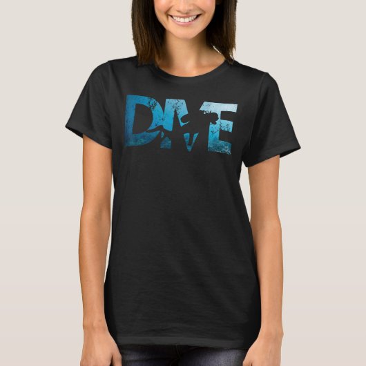 Apnea Diver Freediver Scuba Diver 3 T-shirt (Voorkant)