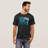 Apnea Diver Freediver Scuba Diver   T-shirt (Voorkant volledig)