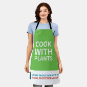 APNM en APV Apron. Cook met Planten. Schort (Gedragen)
