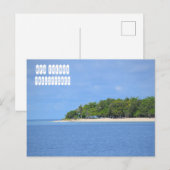 Apo-eiland in Mindoro Filipijnen Briefkaart (Voorkant / Achterkant)