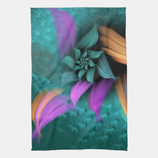 Apo Flower Kitchen Towel 16 x 24 inch Theedoek (Verticaal)