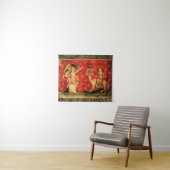 APOCALIPCE Angels en Harlot Seed on Beast, Red Wandkleed (In Situ (horizontaal))