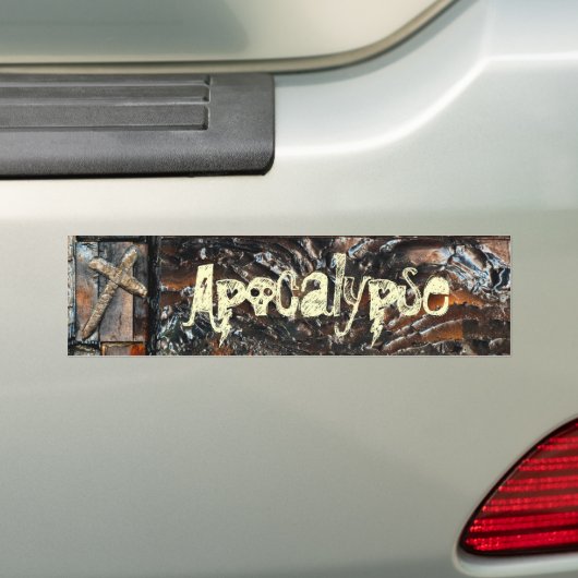 Apocalyps Bumpersticker (Op auto)