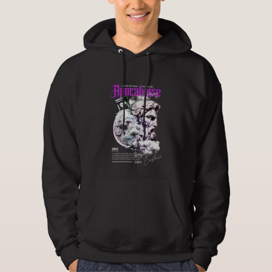 Apocalyps Griekse Beeld Hoodie | Esthetisch (Voorkant)