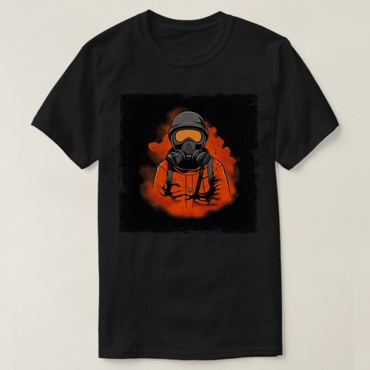 Apocalyps van cyberpunk t-shirt (Design voorkant)