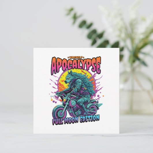 Apocalyps van de Warenwolf (Staand voorkant)