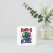 Apocalyps van de Warenwolf Vierkante Visitekaartje (Staand voorkant)