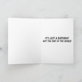 APOCALYPSE APOCALYPTISCHE BIRTHDAAGKAART KAART (Binnen)