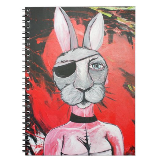 Apocalypse Bunny Friend notebook Notitieboek (Voorkant)
