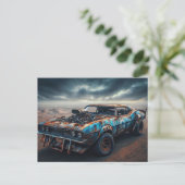 Apocalypse Classic Chevy Camaro Briefkaart (Staand voorkant)