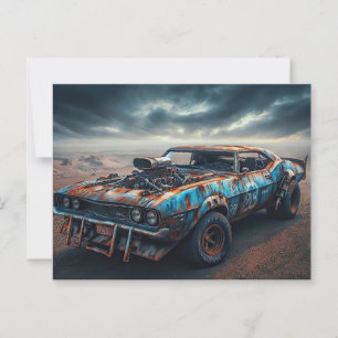 Apocalypse Classic Chevy Camaro Briefkaart