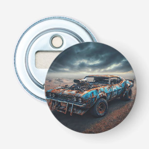 Apocalypse Classic Chevy Camaro Button Flesopener
