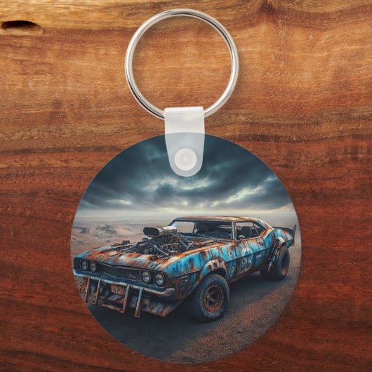 Apocalypse Classic Chevy Camaro Sleutelhanger (Voorkant)