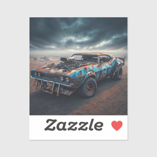 Apocalypse Classic Chevy Camaro Sticker (Vel)