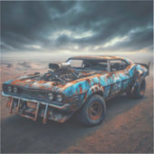 Apocalypse Classic Chevy Camaro Sticker (Voorkant)