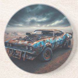 Apocalypse Classic Chevy Camaro Zandsteen Onderzetter