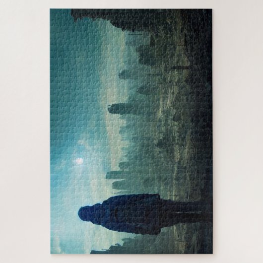 Apocalypse Lost Civilization Future Dystopian Land Legpuzzel (Verticaal)