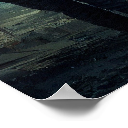 Apocalypse Lost Civilization Future Dystopian Land Poster (Hoek)