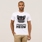Apocalypse Meow, Funny Cat T-shirts (Voorkant volledig)