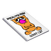 APOCALYPSE MEOW, Funny Gibby Cat Notitieboek (Rechterzijde)