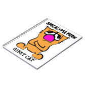 APOCALYPSE MEOW, Funny Gibby Cat Notitieboek (Linkerzijde)