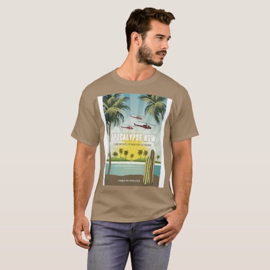 Apocalypse Now Alternatief Poster T-shirt (Voorkant volledig)