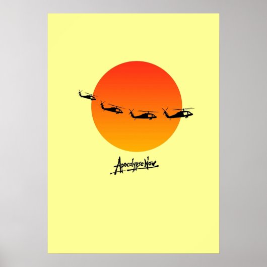 Apocalypse Now minimalistisch shirt Poster (Voorkant)