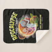 Apocalypse Party Crawl Sherpa Deken (Voorkant (horizontaal))