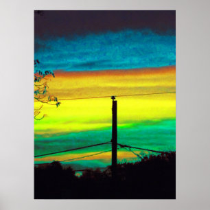 Apocalypse Sunset Poster