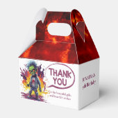 Apocalypse Verjaardag Zombie Jongen Favor Box Bedankdoosjes (Voorkant Zijde)