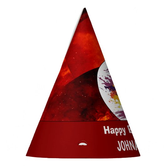 Apocalypse Verjaardag Zombie Jongen Feesthoedjes (Links)