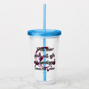 Apocalypse Wine Acryl Drinkbeker