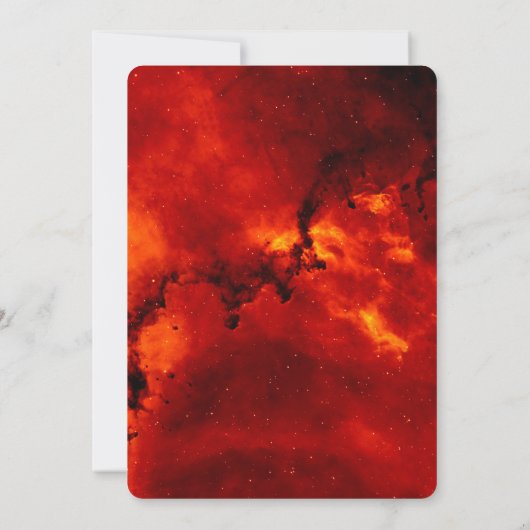 Apocalypse Zombie Jongen Kostuum Verjaardagsuitnod Kaart (Achterkant)