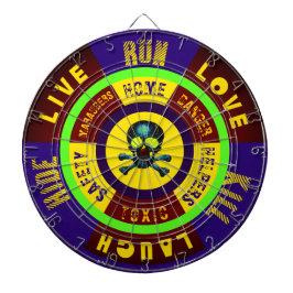 Apocalypse Zone - Live Laugh Love Run - Verbergen  Dartbord