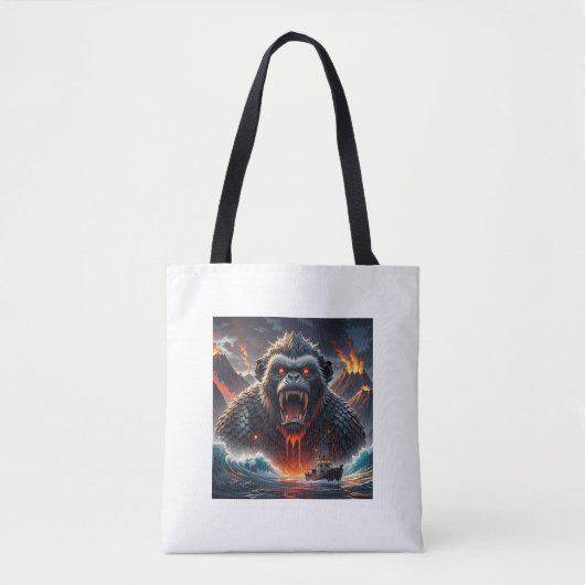 Apocalyptic Lava Beast Canvas tas (Voorkant)