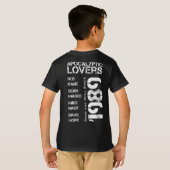 Apocalyptic Lovers (Boys) DBL sided Concert. T-shirt (Achterkant volledig)