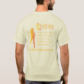 Apocalyptic Lovers Concert T-shirt (Achterkant)