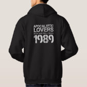 Apocalyptic Lovers dbl zijde #2 trek over de hoodi Hoodie (Achterkant)