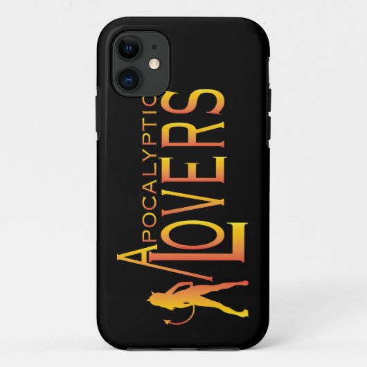 Apocalyptic Lovers iPhone Case (Achterkant)