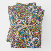 Apocalyptic Parrots Wrapping Paper (In situ)