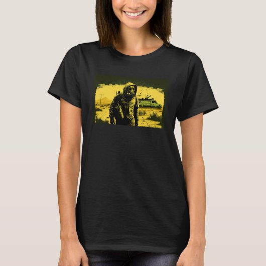 Apocalyptic Prepper Surviving Doomsday Men Women G T-shirt (Voorkant)
