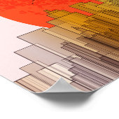 Apocalyptic Retro City Poster (Hoek)