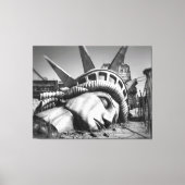 Apocalyptic World Vision Canvas Art Afdruk (Voorkant)