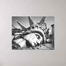 Apocalyptic World Vision Canvas Art Afdruk